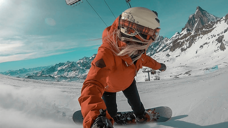 Snowboarding under the Matterhorn, my drive to save money for travelling