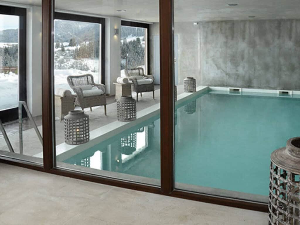 Pool and Spa area at Villa Gella, Bulgaria